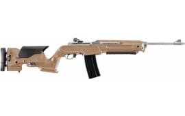 Archangel AAMINIDT Precision Stock  Desert Tan Synthetic Fixed with Adjustable Cheek Riser for Ruger Mini-14, Mini Thirty