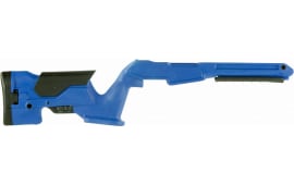 Archangel AAP1022BB Precision Stock  Bullseye Blue Synthetic Fixed with Adjustable Cheek Riser for Ruger 10/22 Ambidextrous Hand