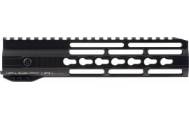 Hera 110516 IRS AR15 Rifle Aluminum Handguard with Keymod Black Hard Coat Anodized 9"