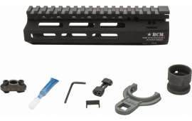 Bravo Company MCMR7556BLK BCMGunfighter MCMR 7" M-LOK, Free-Floating Style Made of Aluminum with Black Anodized Finish for AR-Platform