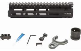 Bravo Company MCMR8556BLK BCMGunfighter MCMR 8" M-LOK, Free-Floating Style Made of Aluminum with Black Anodized Finish for AR-Platform
