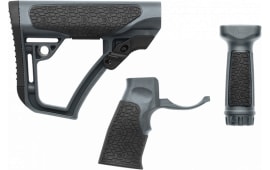 Daniel Defense 281020614501 Collapsible Buttstock Rifle Glass Reinforced Polymer Gray