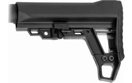 Aim Sports ARAMSO1 Advanced Modular Stock  6 Position Black Synthetic for AR-15, M4