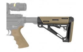 Hogue AR-15/M-16 Kit - Finger Groove Beavertail Grip and OverMolded Collapsible Buttstock