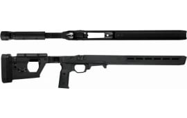 Magpul MAG997-BLK Pro 700 Short Action Stock Remington 700 Fixed Aluminum/Polymer Black