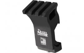 Daniel Defense 0302913017 1 O'clock Offset Rail AR Platform Picatinny Rail Black Anodized 6061-T6 Aluminum