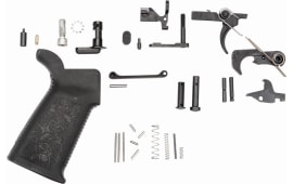 Spikes SLPK101 Lower Parts Kit Standard AR-15 Multi-Caliber Stainless Steel Black Oxide