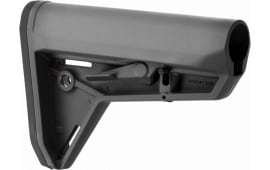 Magpul MAG347-GRY MOE SL Carbine Stock Stealth Gray Synthetic for AR-15, M16, M4 with Mil-Spec Tube (Tube Not Included)