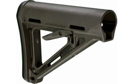 Magpul MAG400-ODG MOE Carbine Stock OD Green Synthetic for AR-15, M16, M4 with Mil-Spec Tube (Tube Not Included)