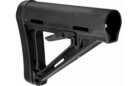 Magpul MAG401-BLK MOE Carbine Stock Black Synthetic with AR-15, M16, M4 with Commercial Tube (Tube Not Included)