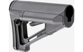 Magpul MAG470-GRY STR Carbine Stock Stealth Gray Synthetic for AR-15, M16, M4 with Mil-Spec Tube (Tube Not Included)