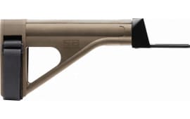 S B Tactical - SOB47-FDE SOB47 Pistol Stabilizing Brace FDE W / AK Adapter