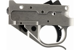 Timney Triggers 1022-1C-16 Ruger 10/22 Trigger with Black Shoe Steel w/Aluminum Housing Silver/Black
