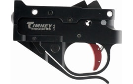 Timney Triggers 1022-2C Ruger 10/22 Trigger with Red Shoe Steel w/Aluminum Housing Black/Red