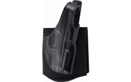 Galco AG652B Ankle Glove Holster Fits Ankles up to 13" S&W M&P 9/40 Steerhide Black
