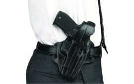 Galco FL226B Fletch  OWB Black Leather Belt Slide Fits Glock 19 Gen1-5/19x/23 Gen2-5