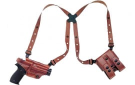 Galco MC248 Miami Classic Shoulder Holster System Fits Chest up to 52" Sig P220/226/228/229 Steerhide Tan