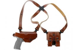 Galco MC472 Miami Classic Shoulder System Fits Chest up to 52" S&W M&P 9/40 Steerhide Tan