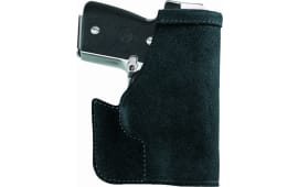 Galco PRO626B Pocket Protector Inside the Pocket S&W Bodyguard 380 w/Laser Steerhide Center Cut Black