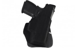 Galco PDL160B Paddle Lite  OWB Black Leather Paddle Fits S&W J Frame 2"/Charter Arms Undercover