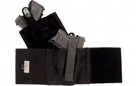 Galco CAB2L Cop Ankle Band Large Fits Ankles up to 13" Black Neoprene/Fleece Velcro Fits Glock 48/26 Gen3-5/27 Gen3-5/Ruger Max-9