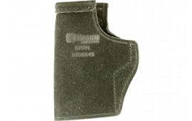 Galco STO664B Stow-N-Go  IWB Style made of Leather with Black Finish & Belt Clip Mount Type fits Sig P938 for Right Hand