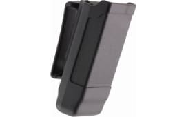 Blackhawk 410500PBK CQC Single Magazine Case 9mm/40 & Single Row 10mm/45 Magazine Up to 2.25" Polymer Black
