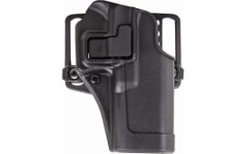 Blackhawk 410514BKR Serpa CQC Concealment RH Matte Finish 14 HK Full Size Polymer Black