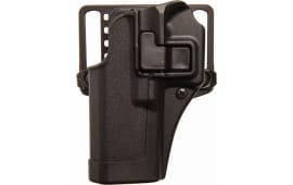 Blackhawk 410567BKL Serpa CQC Concealment Left Hand Matte Finish For Glock 42 Polymer Black