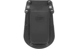 Fobus 3901G45 Single Polymer Mag Pouch with Black Finish, Belt Clip & 1.75" Belt Size compatible with Double Stack 45 Glock Mags