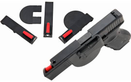 Versacarry 40LG Semi-Auto 40 S&W Large 4.5" Barrel Resin/Delrin Black/Red