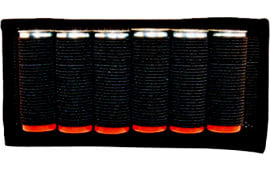 Grovtec US Inc GTAC87 Cartridge Slide Holder Any Shotgun Ammo Black Elastic/Nylon