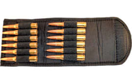 Grovtec US Inc GTAC89 Folding Cartridge Holder Any Standard Rifle Ammo Black Elastic/Ny