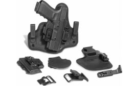 Alien Gear Holsters SSHK0068RHR1 ShapeShift Core Carry Pack IWB/OWB Black Polymer Belt Slide/Paddle Fits Glock 27