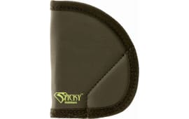 Sticky Holsters MD-5 Ruger LCP/S&W Bodyguard Latex Free Synthetic Rubber Black w/Green Logo