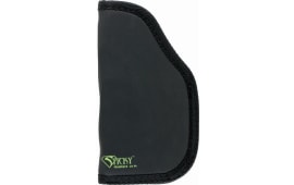 Sticky Holsters LG-6L Large Autos with Laser Latex Free Synthetic Rubber Black w/Green Logo