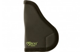 Sticky Holsters SM-1 NAA Black Widow Small Latex Free Synthetic Rubber Black w/Green Logo