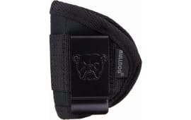 Bulldog WIPS Inside The Pants  IWB Size Small Black Nylon Belt Clip Fits Most .22 & .25 Sm Autos Ambidextrous