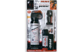 Udap PSK Pepper Spray Kit 3 Pack Multiple Close Contact Black
