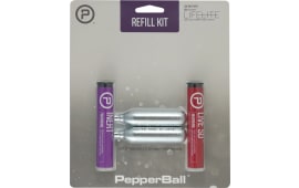 PepperBall 970010178 LifeLite Refill Kit  Includes Practice Projectile/SD PepperBall Projectile/2 CO2 Cartridges
