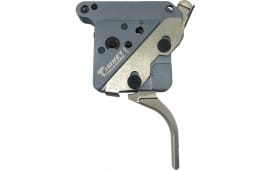 Timney Triggers THEHITST16 Hit Trigger  Straight Trigger with 8 oz Draw Weight & Nickel Finish for Remington 700 Right