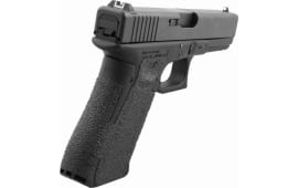 Talon 383R For Glock 19 Gen 5 Rubber Adhesive Grip with Medium Backstrap Textured Rubber Black