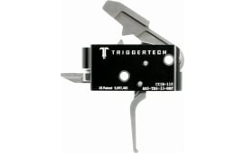 TriggerTech AR0TBS33NNF Competitive Primary  Two-Stage Flat Trigger with 3.50 lbs Draw Weight for AR-15 Right