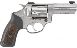 Ruger SP101 Wiley Clapp .357 Magnum 5 Round Double/Single Action Stainless Steel Revolver, 3" Barrel, Gold Bead Front Sight, Novak Rear Sight - 15710