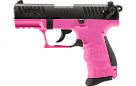 Walther 5120756 P22Q .22LR 3.4" AS10rdHOT Pink Polymer