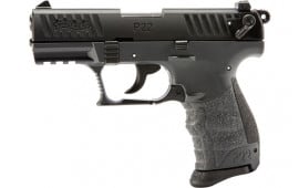 Walther P22Q .22LR 3.4" Semi-Auto Pistol, 10 Round, Tungsten Gray Polymer Frame With Black Slide  Model 5120765