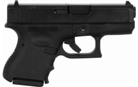 Glock UI2650201 G26 Subcompact Double 3.4" 10+1 Black