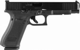 Glock 34 Gen 5 MOS Semi-Automatic 9x19mm Optic Ready, Striker Fired Pistol, (3) 17 Round Magazines - PA343S103MOS