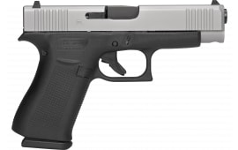 Glock 48 Semi-Auto Slim Conceal Carry Pistol 9mm 10rd Black Frame/Silver Slide - PA485SL201
