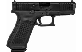 Glock 45 Modular Optic System (MOS), Optic Ready, Fixed Sight 17rd w/FRONT Serrations PA455S203MOS 